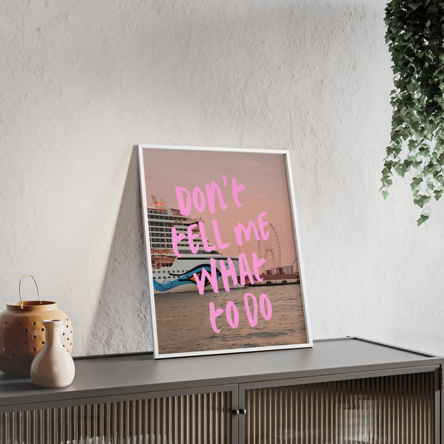 AIDAprima & "don't tell me what to do"