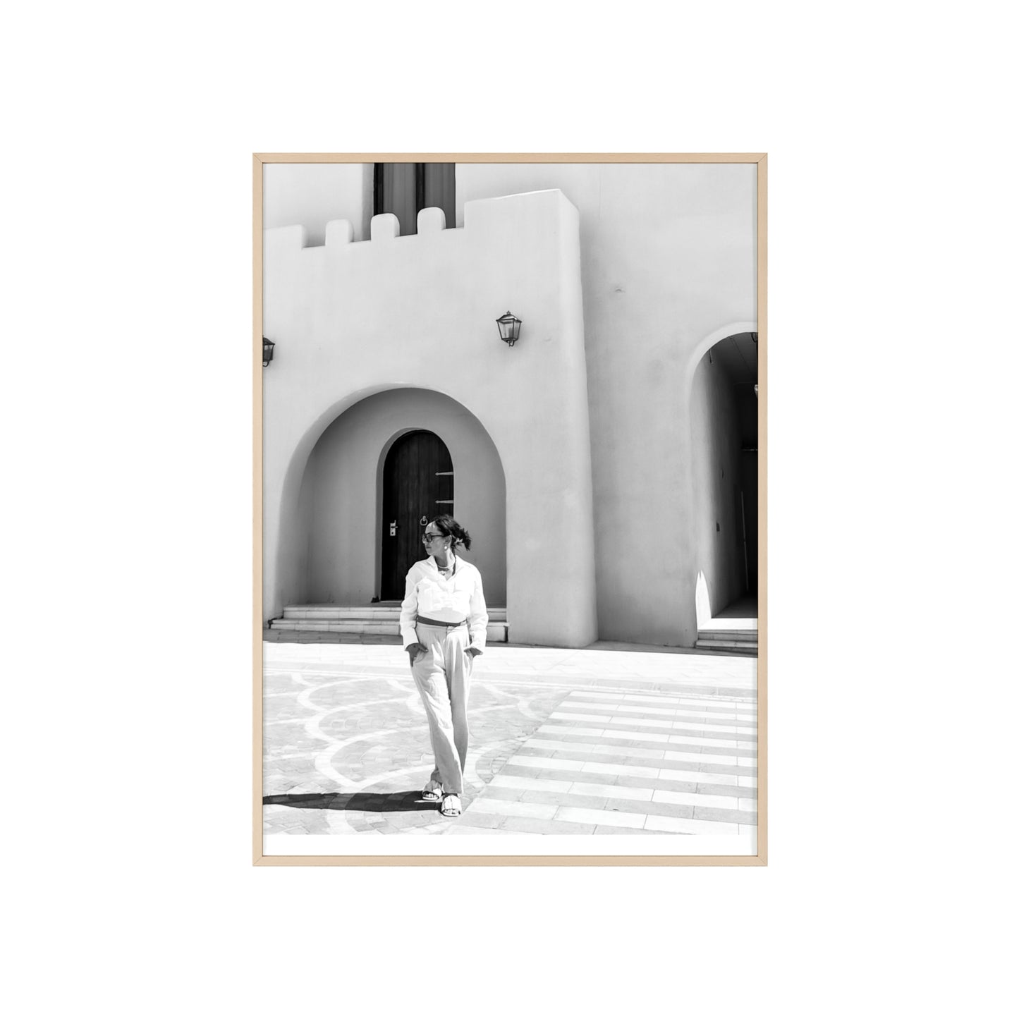 Wandposter - Me in Doha, Qatar