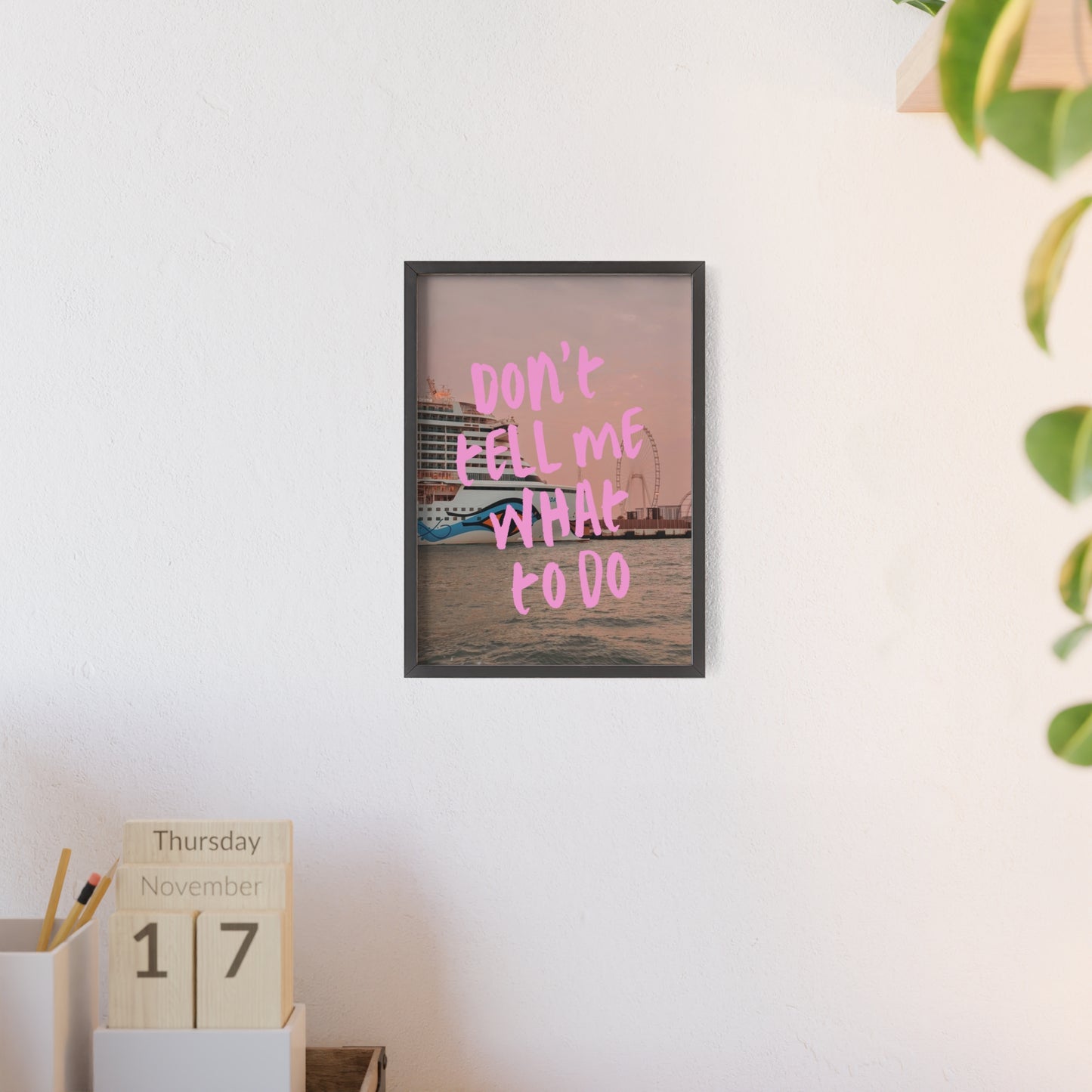 AIDAprima & "don't tell me what to do"