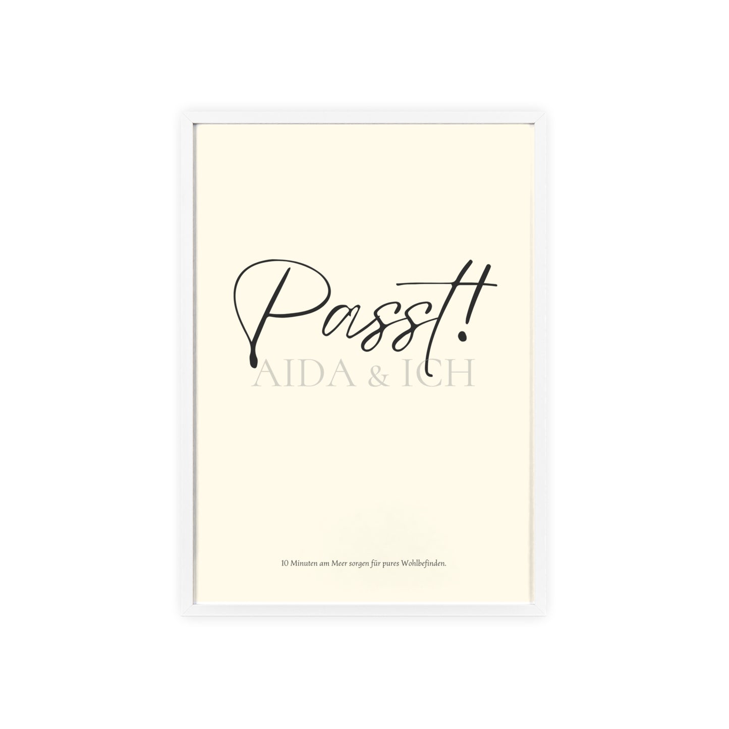 AIDA & Ich - Wandposter