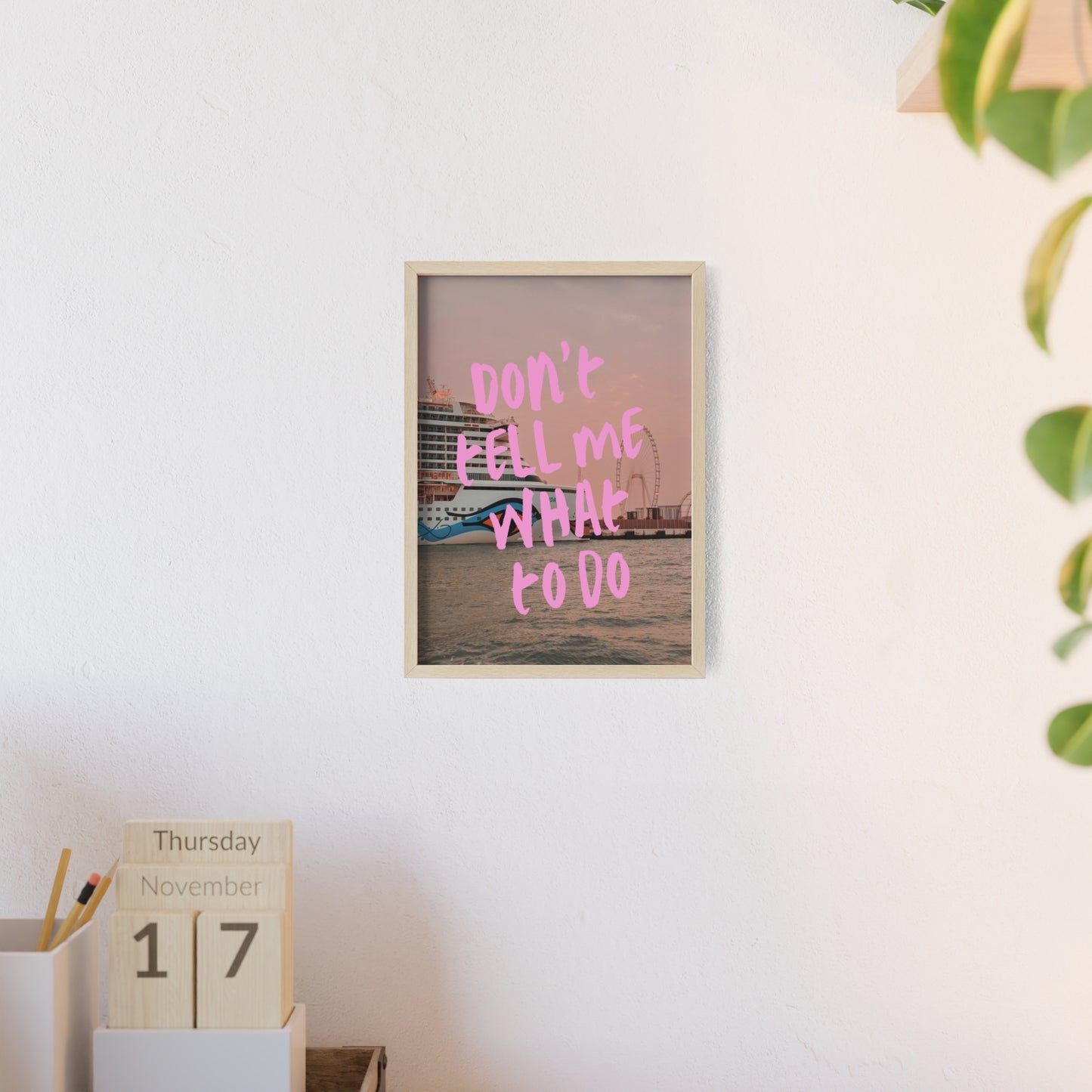 AIDAprima & "don't tell me what to do"