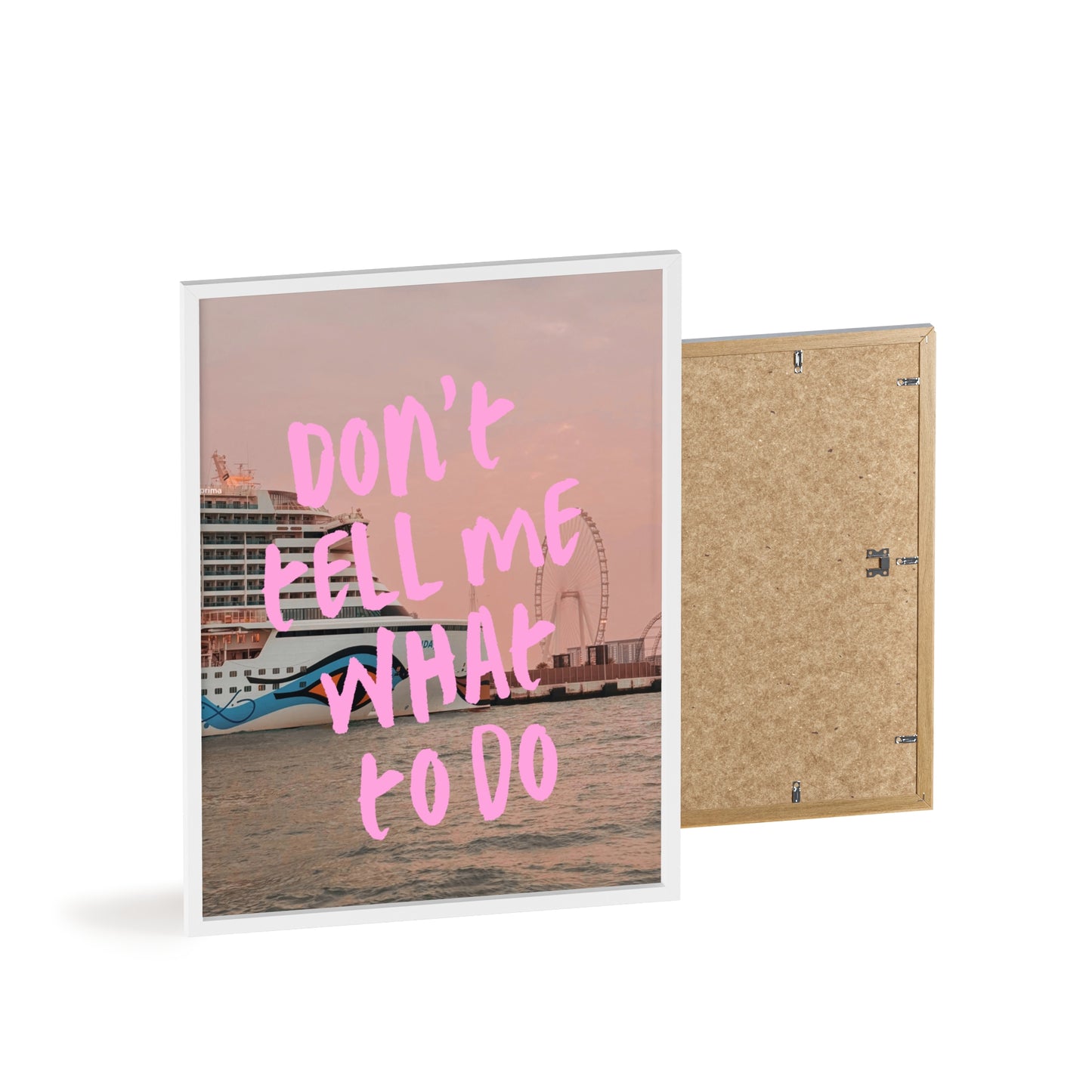 AIDAprima & "don't tell me what to do"