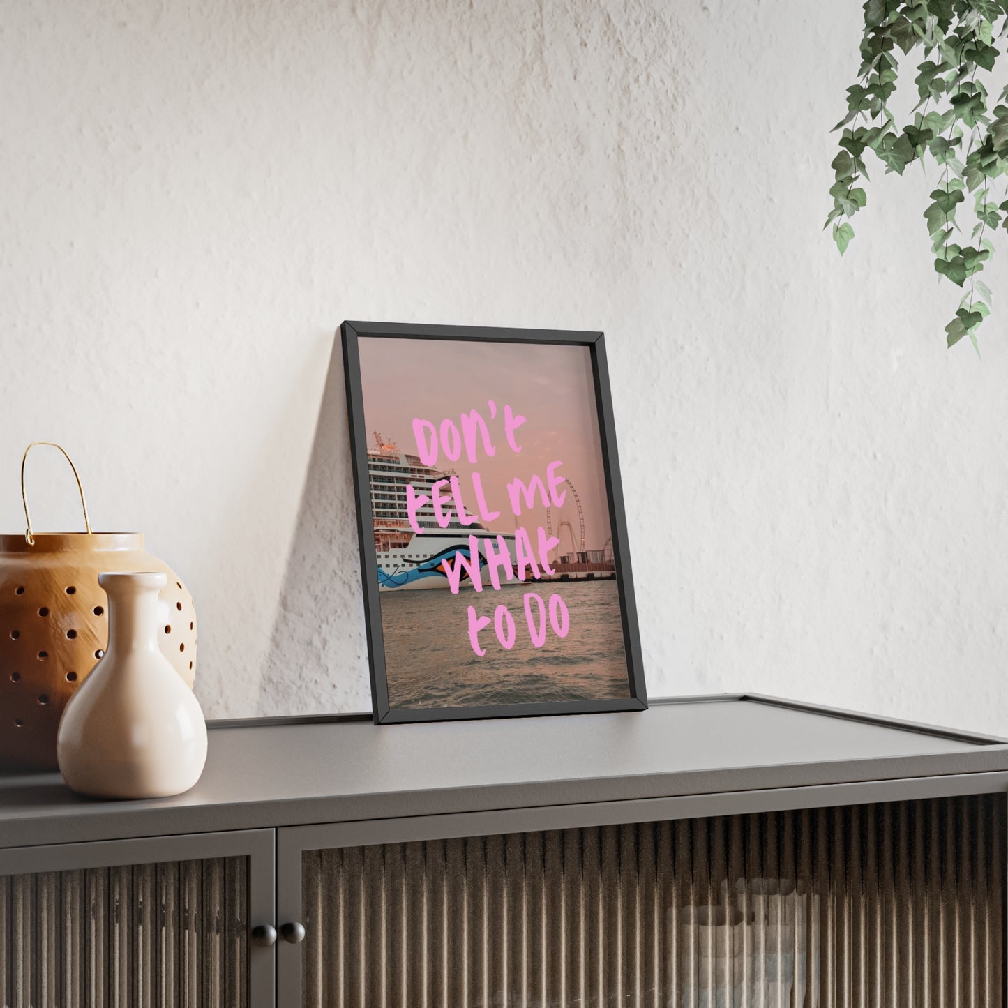 AIDAprima & "don't tell me what to do"