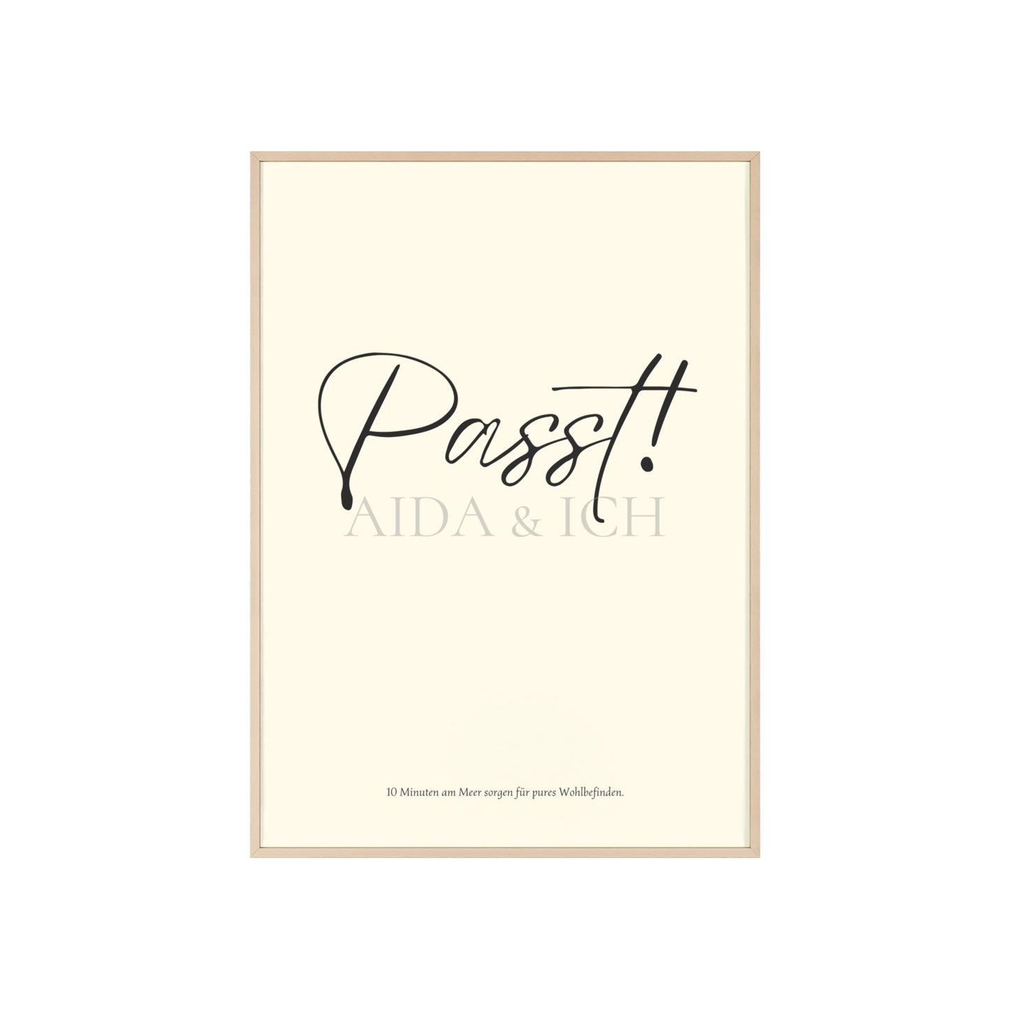 AIDA & Ich - Wandposter
