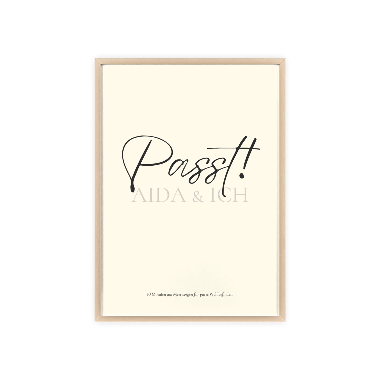 AIDA & Ich - Wandposter