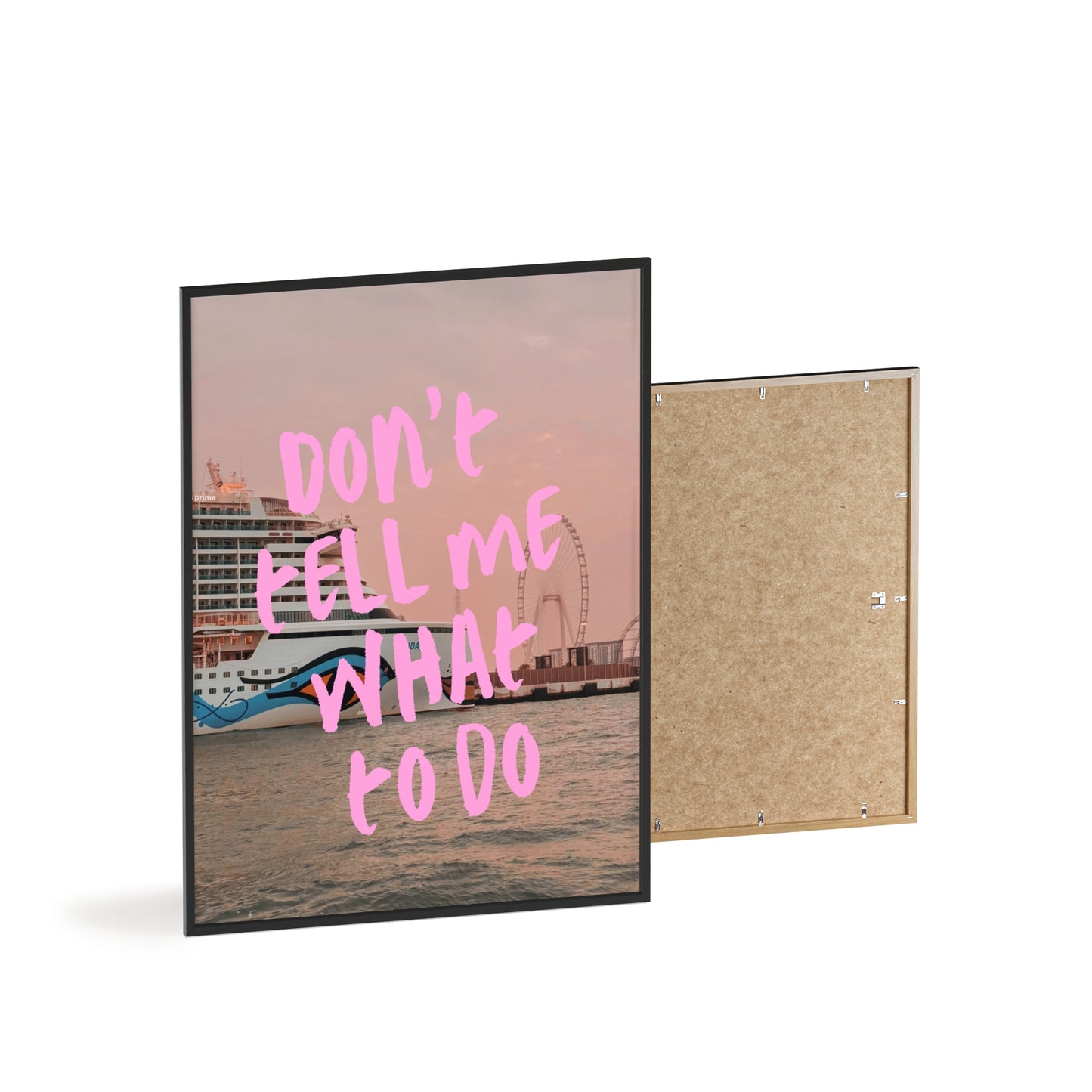 AIDAprima & "don't tell me what to do"