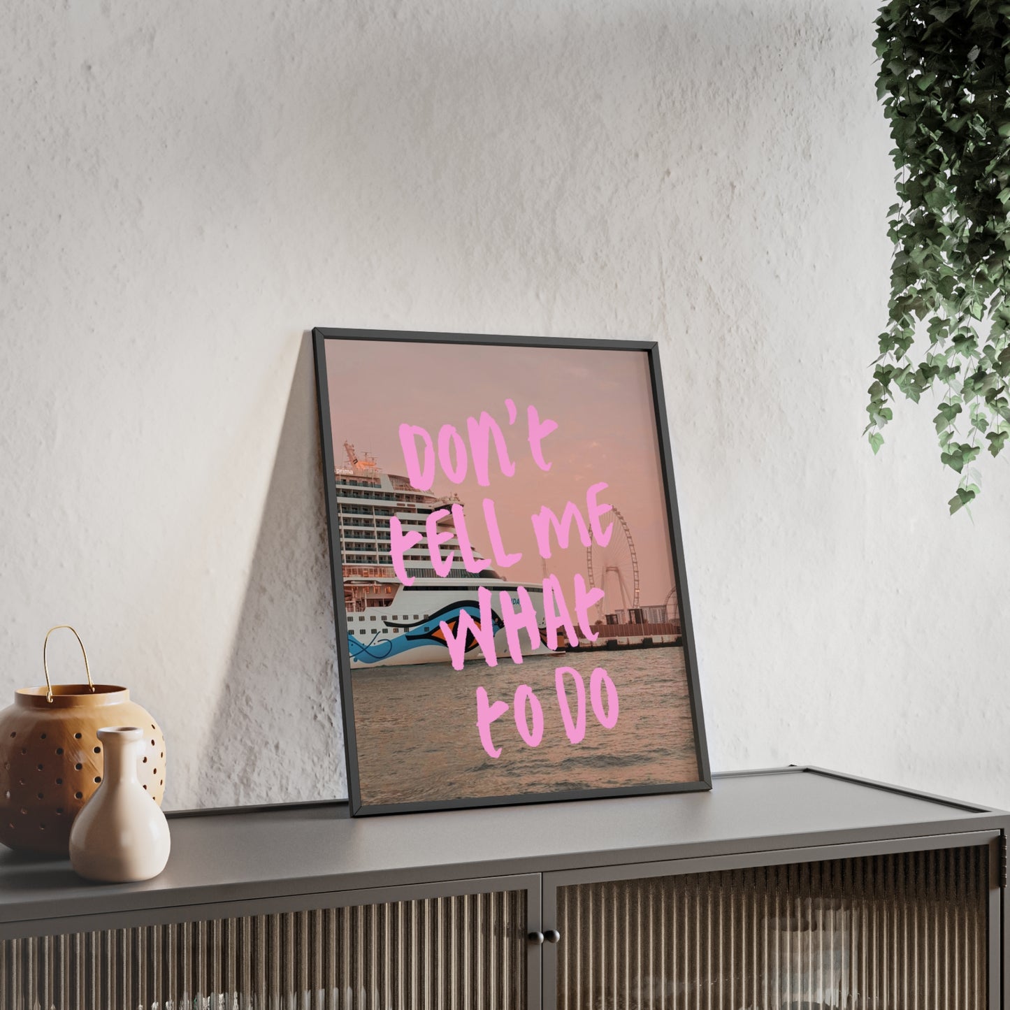 AIDAprima & "don't tell me what to do"