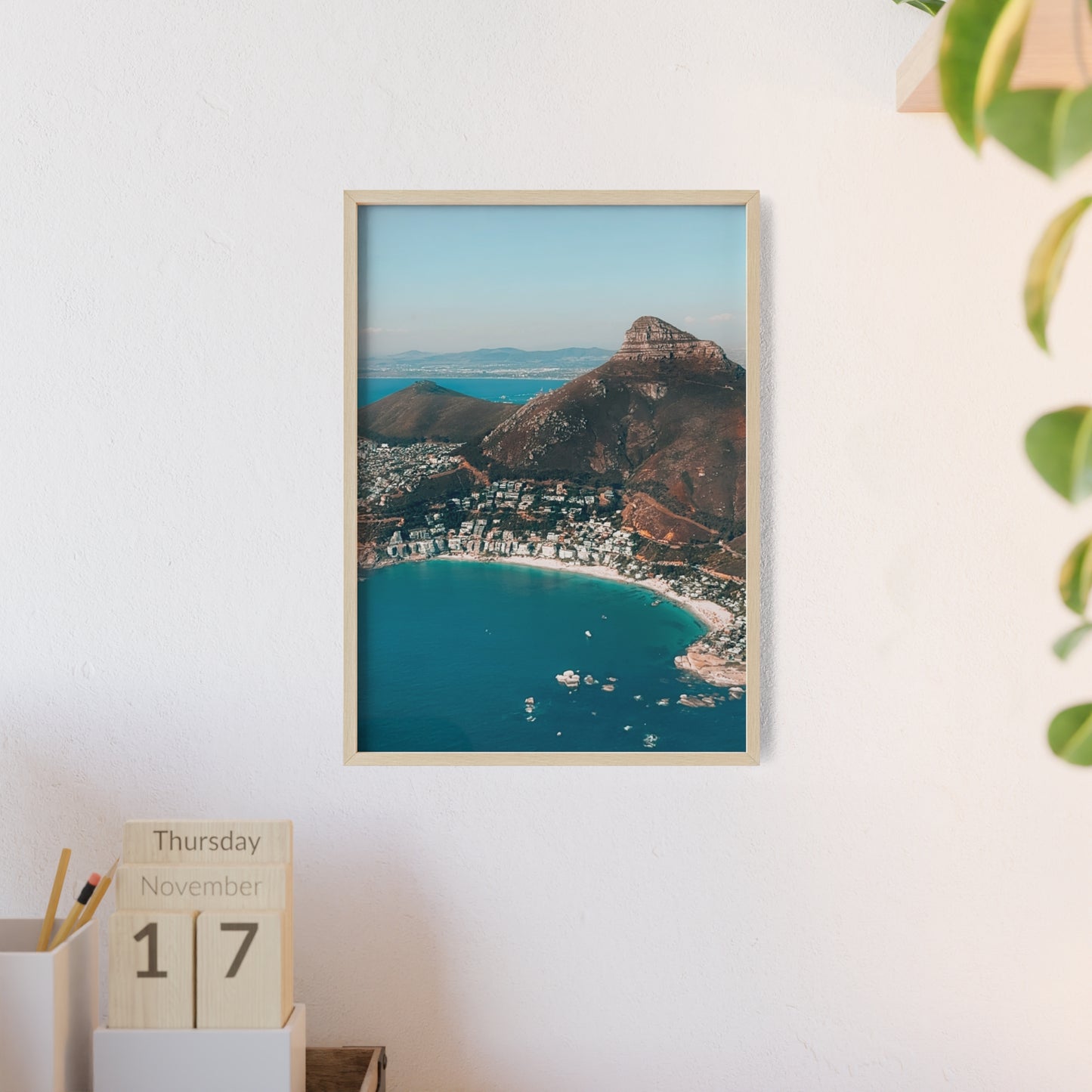 Wandposter - Blick auf Kapstadt