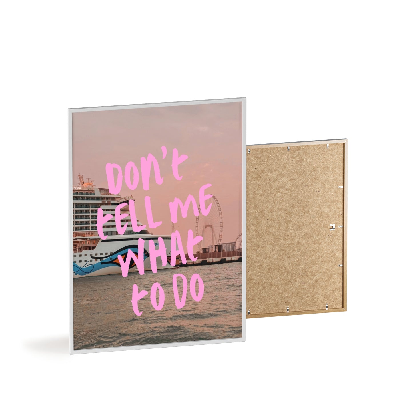 AIDAprima & "don't tell me what to do"