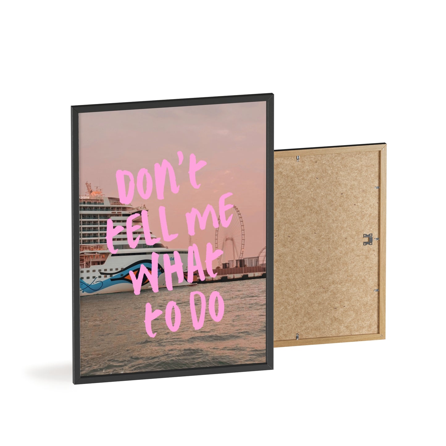 AIDAprima & "don't tell me what to do"