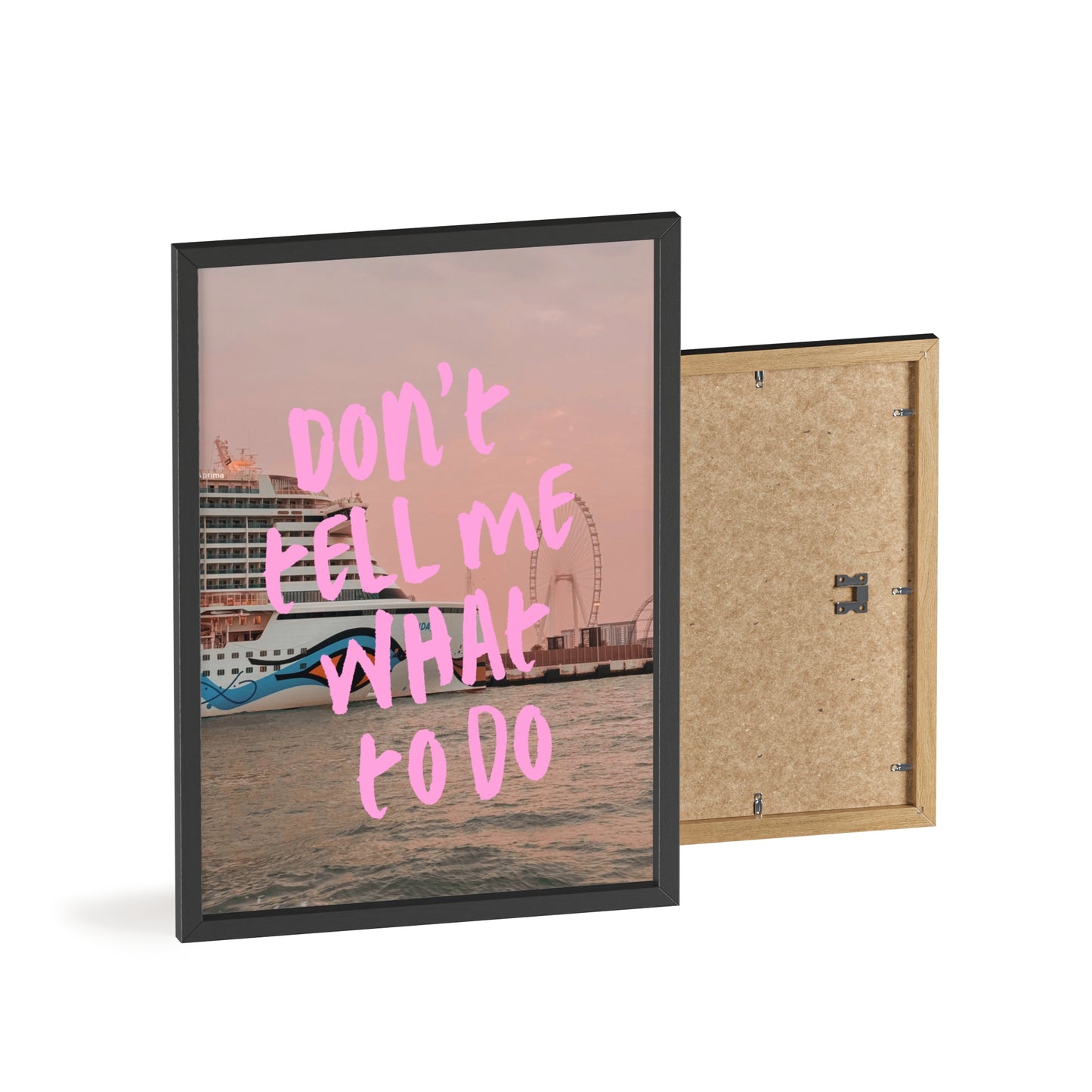 AIDAprima & "don't tell me what to do"