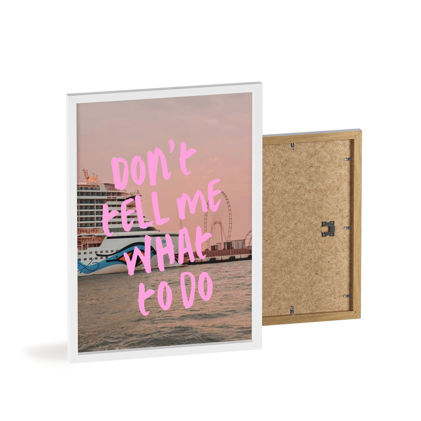 AIDAprima & "don't tell me what to do"