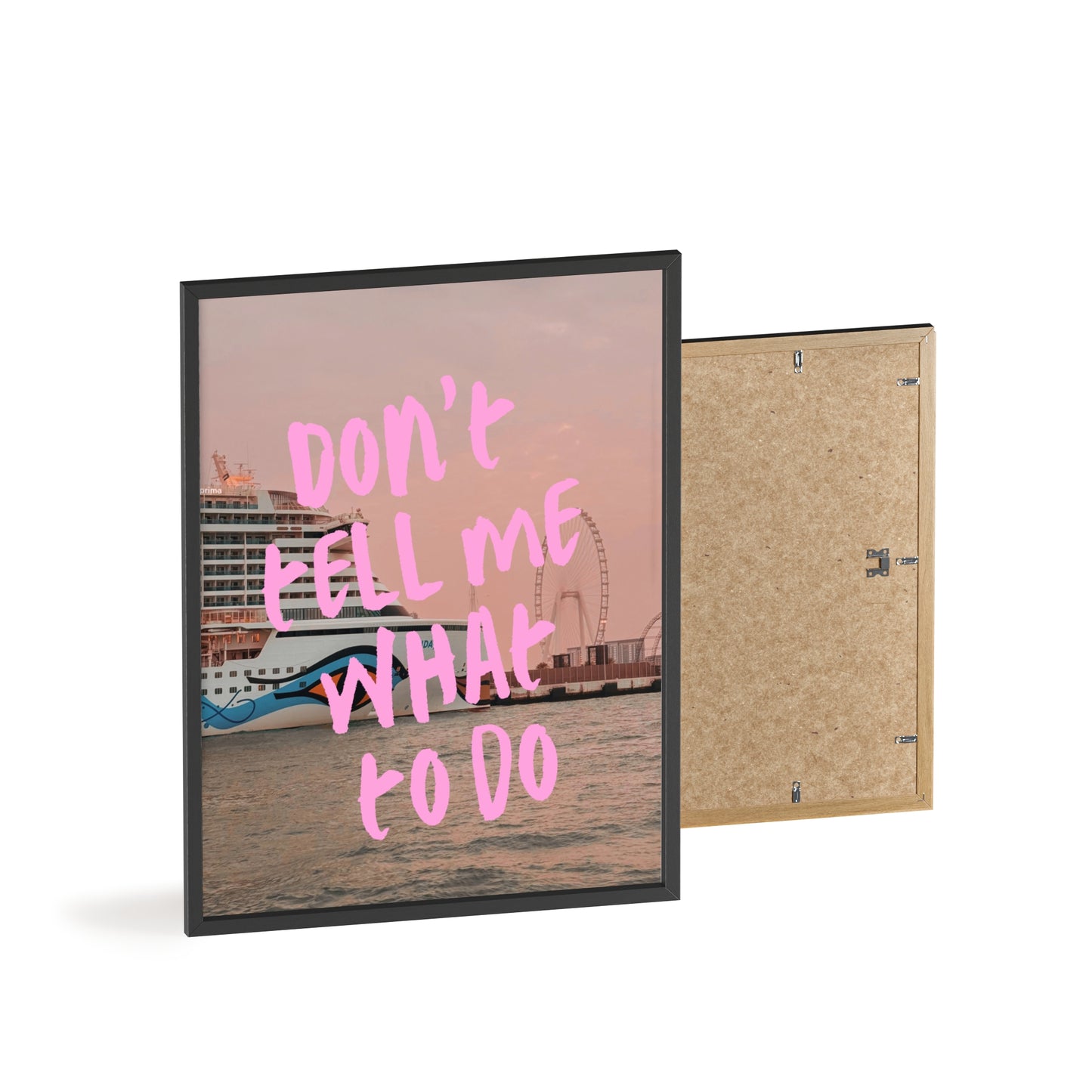 AIDAprima & "don't tell me what to do"